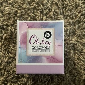 Relaxing and Calming Candle - Pink and Purple